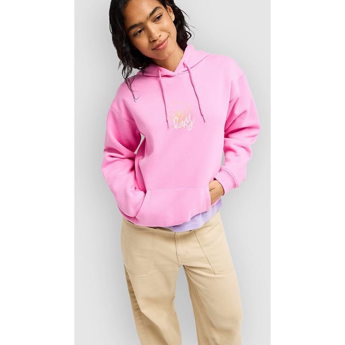 Roxy Vl Surf Stoked Brushed Hoodie roze