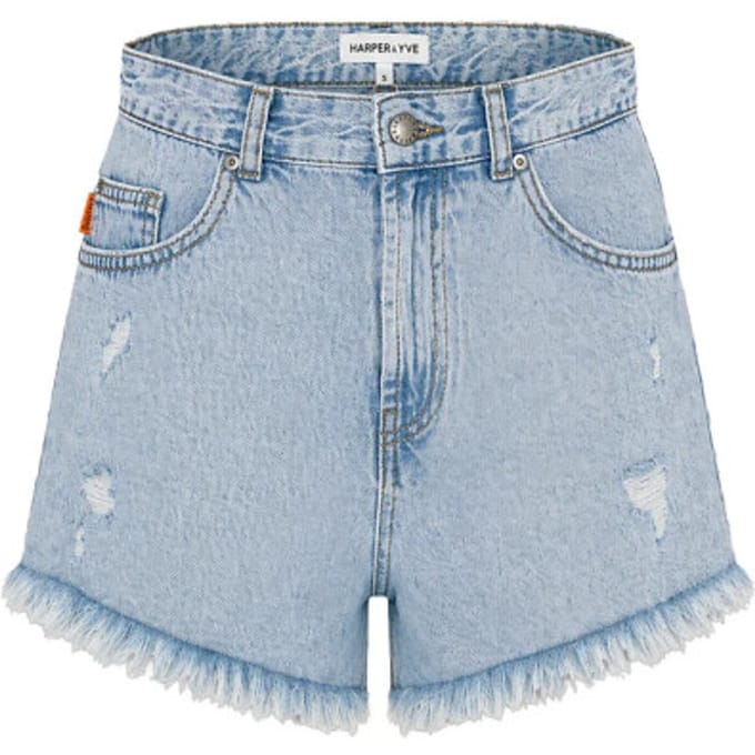 Harper & Yve Broek Yve Sh Hs6r106 401 Light Blue Dames Maat - XS