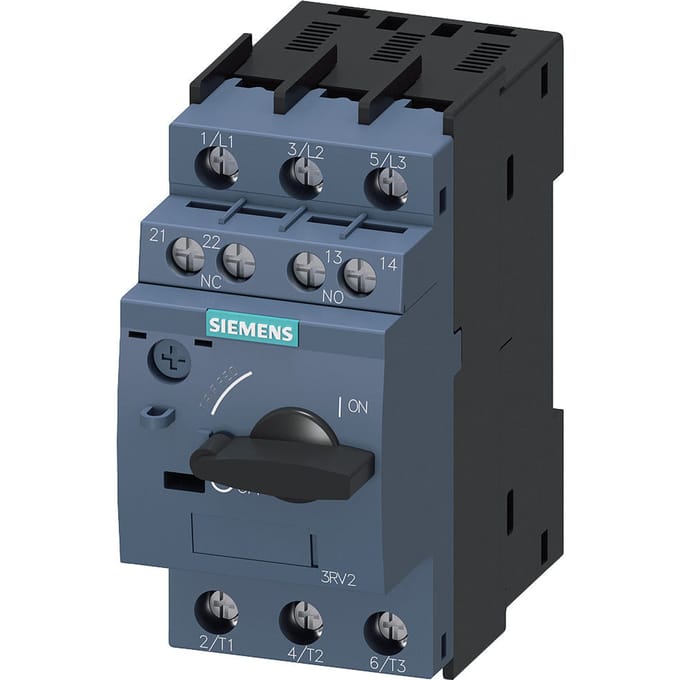 Siemens 3RV2011 Motorbeschermingsschakelaar 4.5-6.3A - 3RV20111GA15