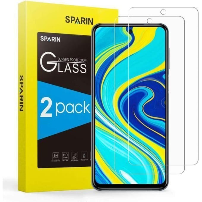 Compatibel met Gehard Glas Redmi Note 9s-9 Pro-9 Pro Max, Schermbescherming Folie Bescherming Redmi Note 9s-9 Pro-9 Pro Max [Hoog