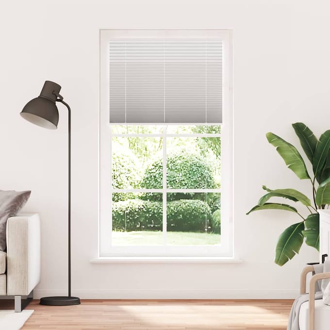 vidaXL - Plissé - rolgordijn - 105x200 - cm - stofbreedte - 104,4 - cm - polyester