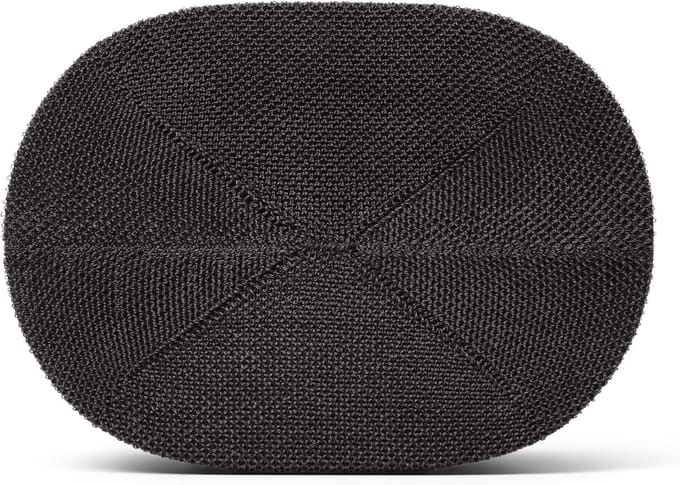 Luidsprekerhoes - Speaker Cover - Interieur Styling - Akoestisch Transparant - 26x16x18.5cm - Houtskool