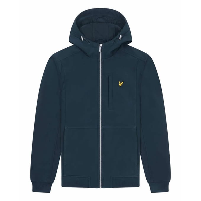 Lyle & Scott - Heren Outdoorjas Softshell Jacket - Blauw - Maat M