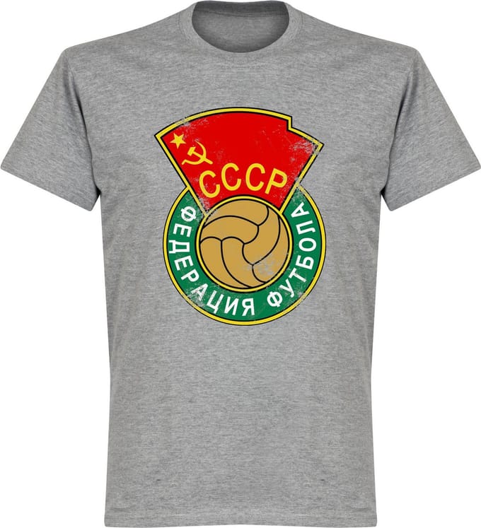 CCCP Logo T-Shirt - Grijs - L