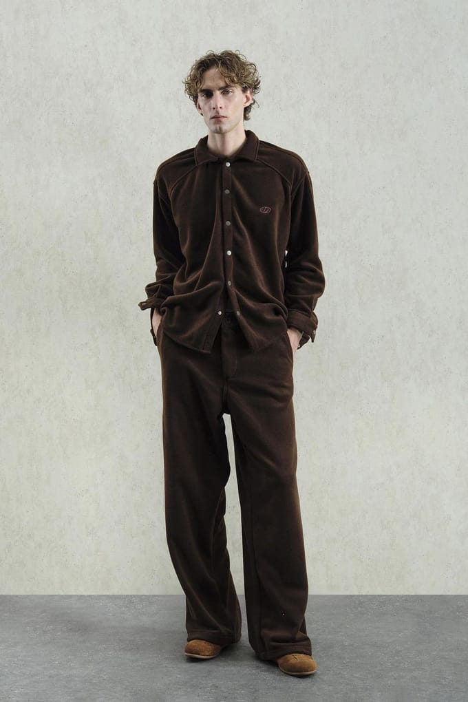 Heren Brede Pantalon