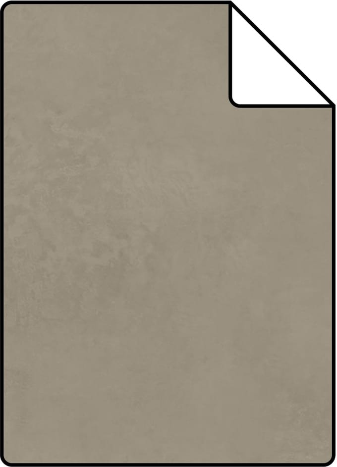 Proefstaal Origin Wallcoverings behang leemstuc taupe - 26.5 x 21 cm - 348067-S