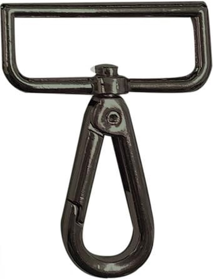 Musceton haak 40mm antiek zilver