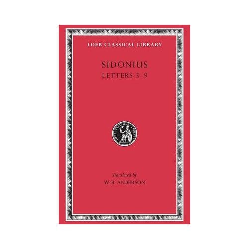 Poems And Letters - Sidonius