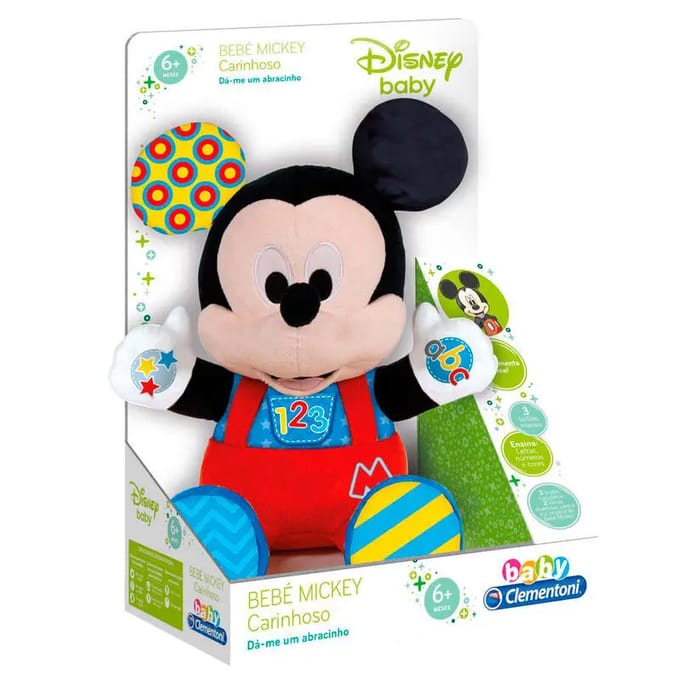 Pluche Clementoni Disney Baby Mickey
