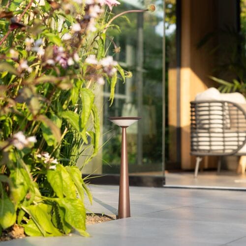 KS Verlichting Elin Tuinlamp Corten Medium