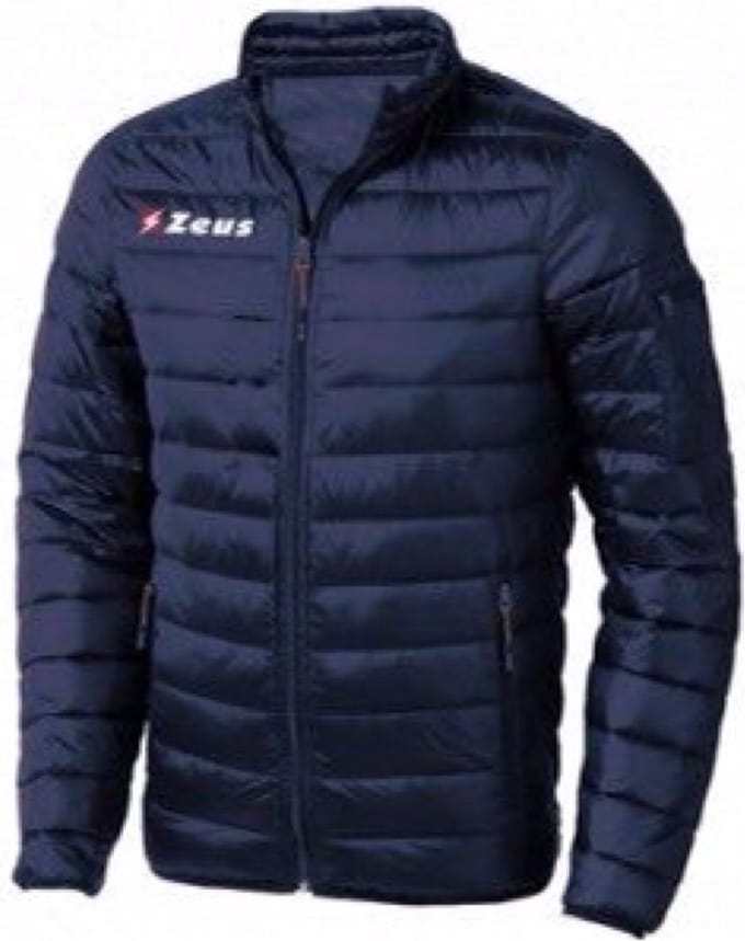 Padded Jas Zeus Hispo, Navy blauw, maat S