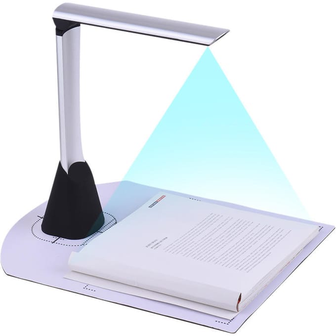 Draagbare hoge snelheid USB boek afbeelding document camera scanner 5 Megapixel HD High Definition Max. A4