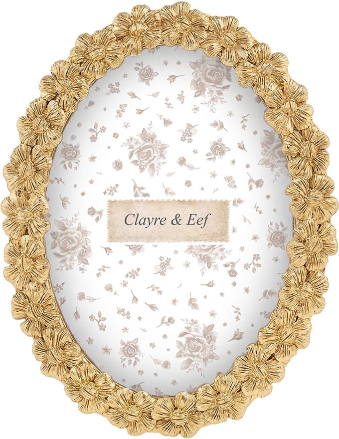 Clayre & Eef Fotolijst Goudkleurig Kunststof