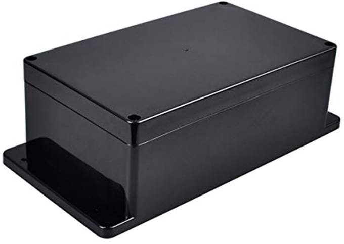 Waterdichte aansluitdoos IP65 voor buitengebruik - ABS kunststof verdeeldoos 200 x 120 x 75 mm
