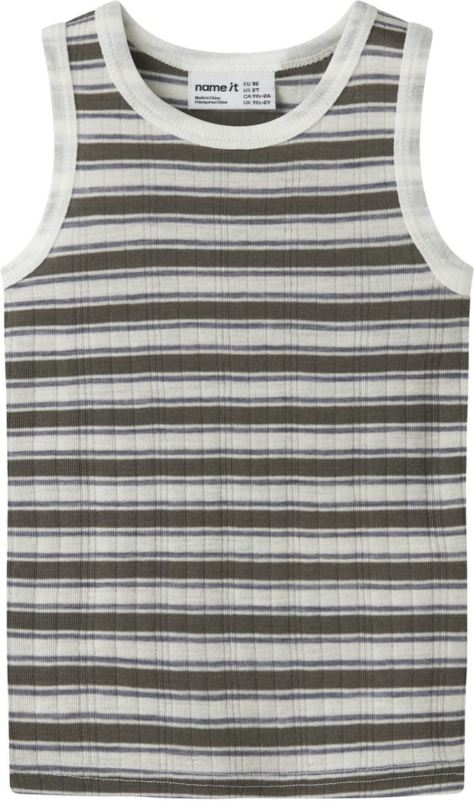 NAME IT - NMMWANG WOOL NEEDLE TANK TOP - Jongens - T-shirts