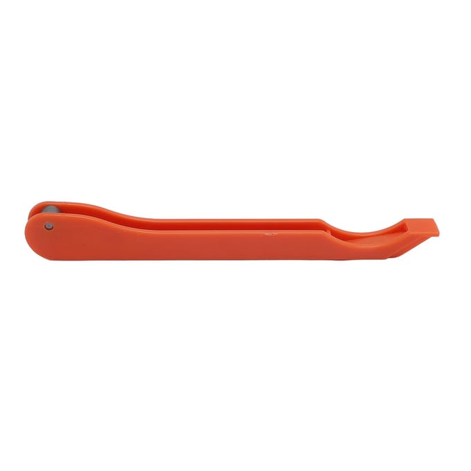 Outil à main pour vitrail, feuilleur de cuivre, fabrication de projets avec manche ergonomique, orange vert