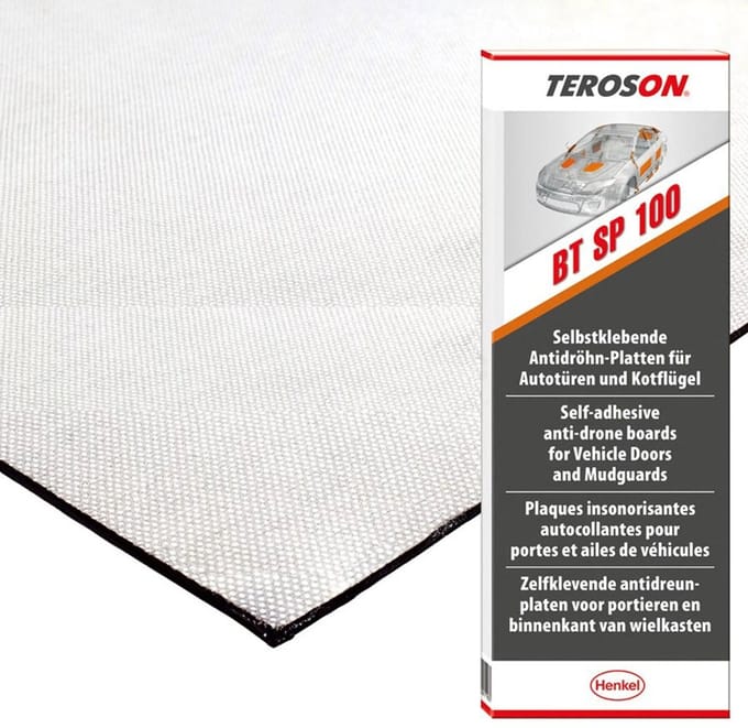 TEROSON BT SP 100 Antidreunplaat Bitumen - 6 stuks