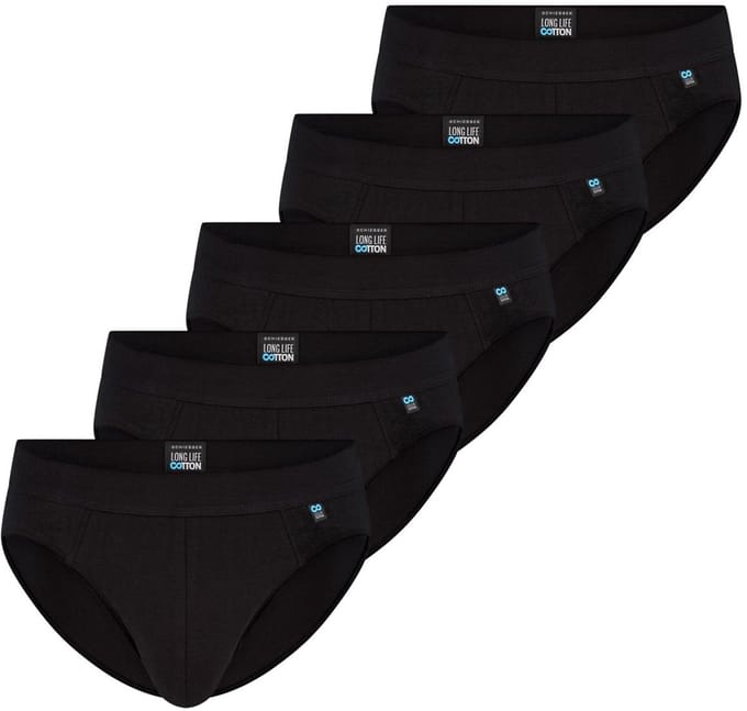 Schiesser Heren rio-slip / onderbroek 5 pack Long Life Cotton