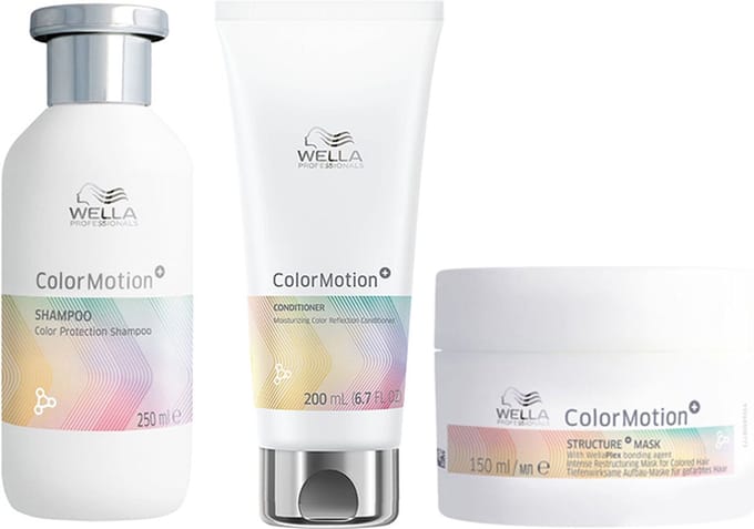 Gekleurd haar pakket Wella Colormotion+