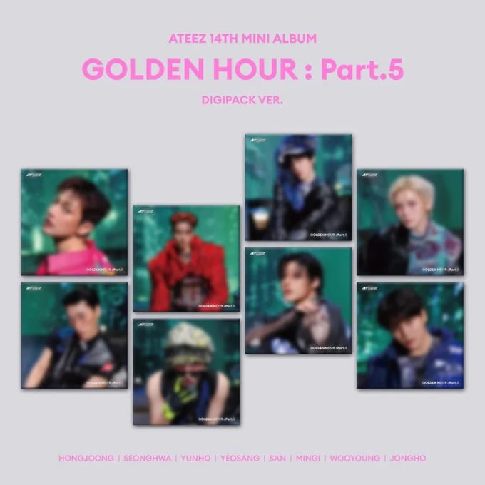 ATEEZ - GOLDEN HOUR PART.5 (Version Digipack) San