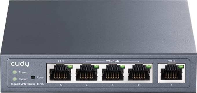 Cudy - R700- Gigabit Multi-WAN - VPN-router