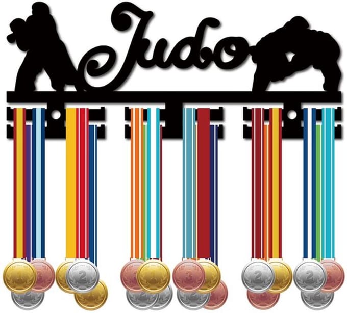 Allecto - Judo medaillehouder - Medaille hanger - Acryl display