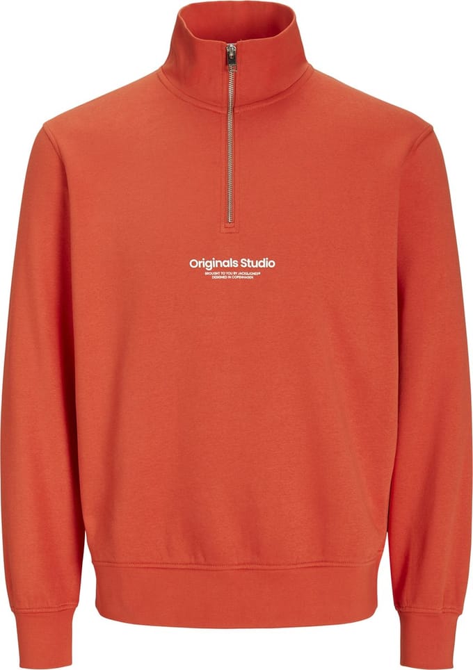 JACK&JONES - JORVESTERBRO SWEAT QUARTER ZIP HN NOOS - Heren - Sweaters