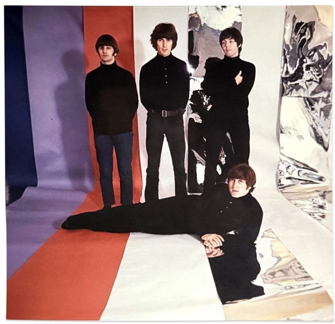 The Beatles - Stripes Sticker - Multicolours