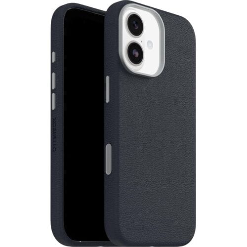 Otterbox Symmetry Cactus - Geschikt voor iPhone 17 - Leren Magsafe Backcover - Riverside Blauw