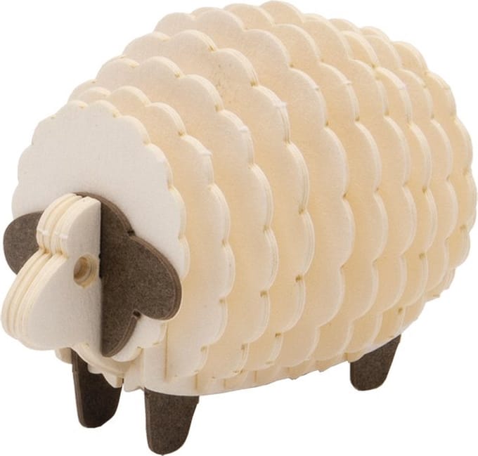 FRIDOLIN 3D papieren model - Schaap.