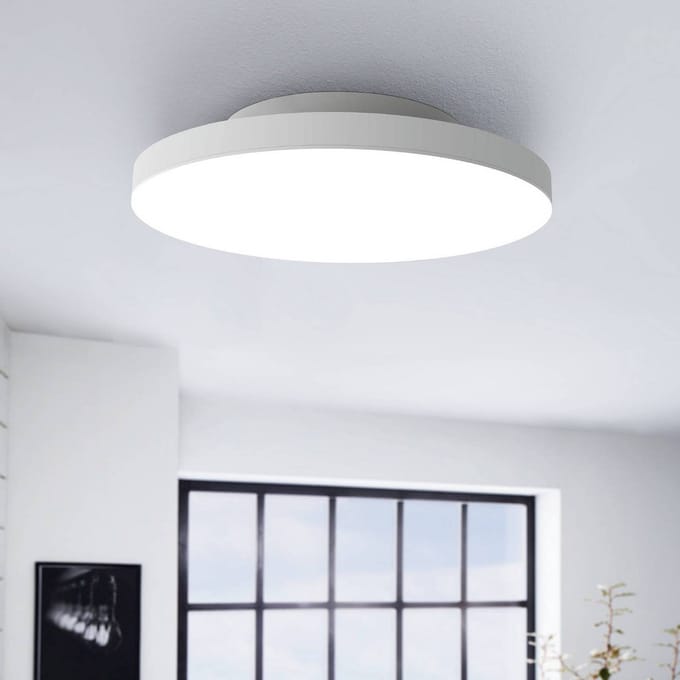 EGLO connect.z Turcona-Z Smart Plafondlamp - Ø 45 cm - Wit - Instelbaar RGB & wit licht - Dimbaar - Zigbee