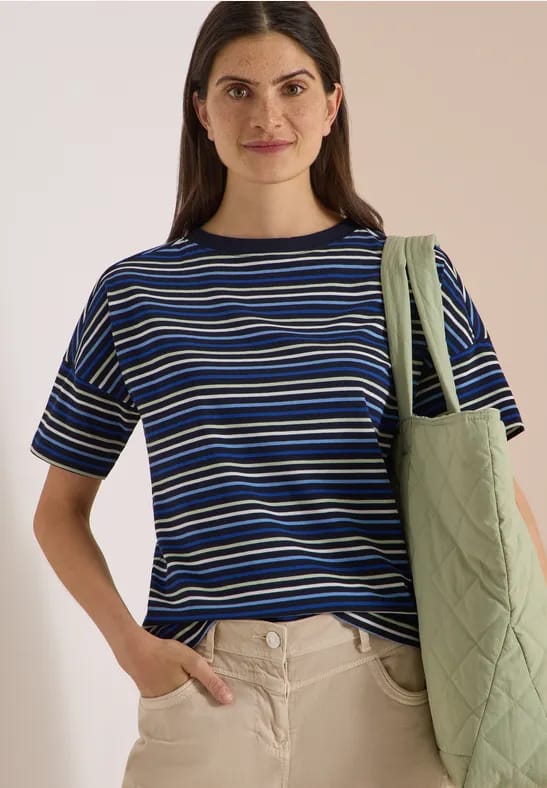 Shirt met veelkleurige strepen