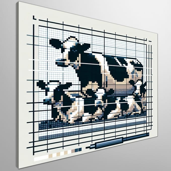 Kunstprint | Wanddecoratie | Canvas | 30 × 30 cm