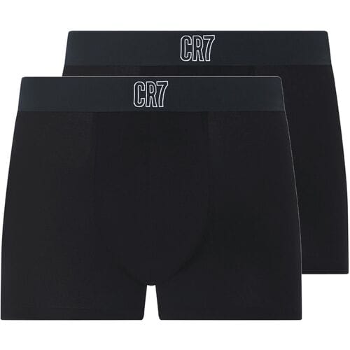 CR7 Set van 2 heren boxers - extra slim fit (Zwart, M)
