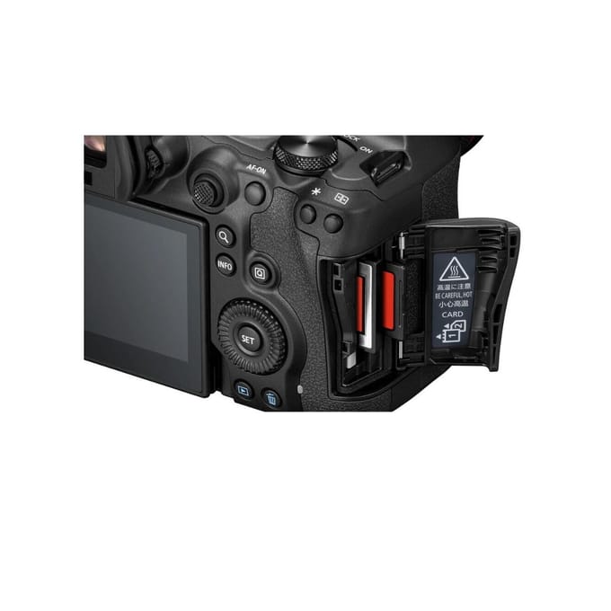 Canon EOS R6 Mark III + BG-R20 batterijgreep + 1 LP-E6P batterij