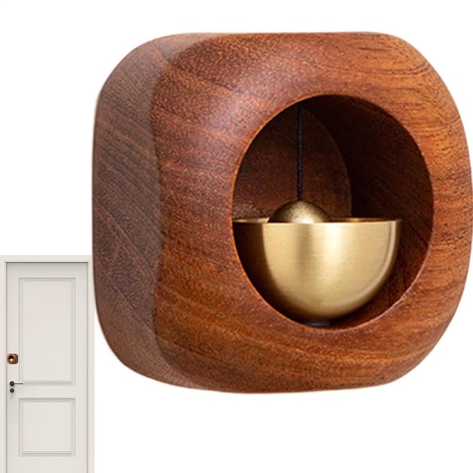 Deurbel - Winkelklok - Entree aankondigen - Magnetische montage - 103 x 102 x 53 cm - Ebben