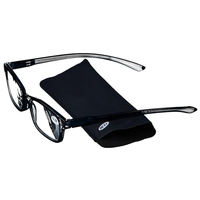 Pharma Glasses Leesbril Donker Blauw +3.50 1 Bril
