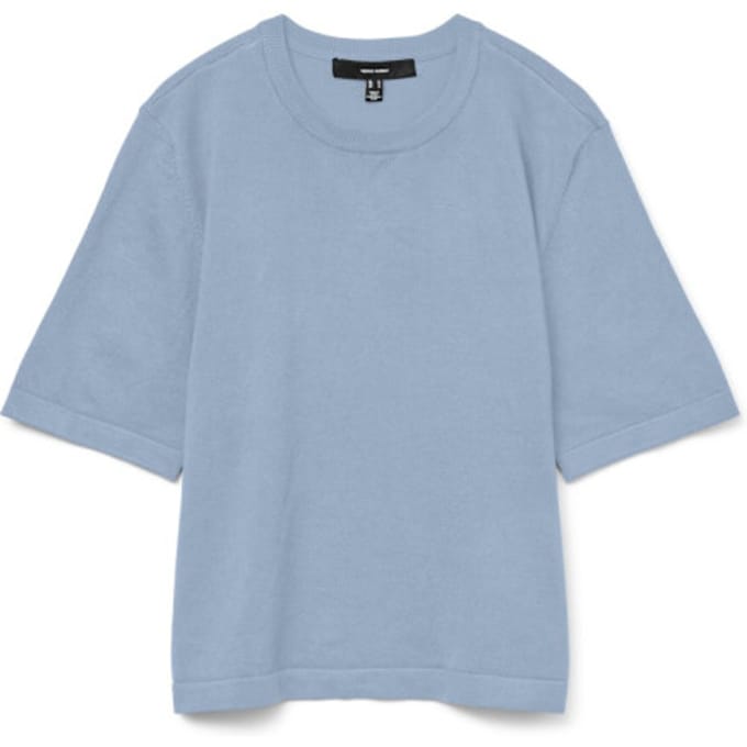 Vero Moda Trui Vmsilje 2/4 O-nck Oversize Pull Ga 10320460 Cashmere Blue Dames Maat - M