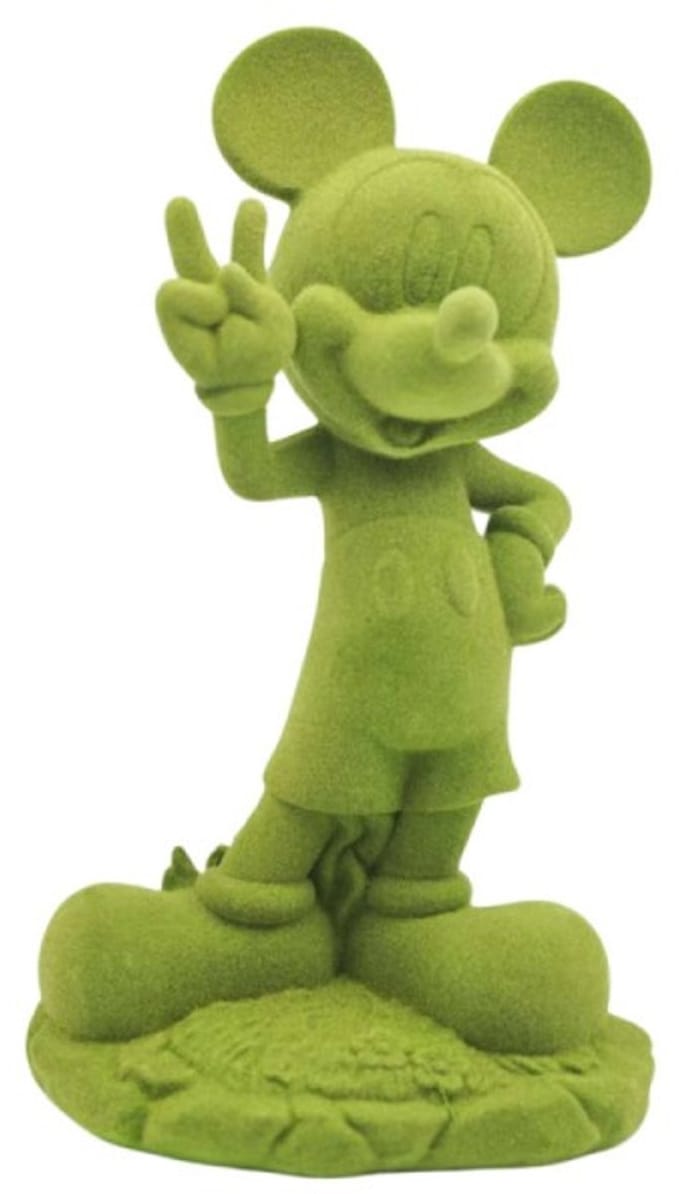 Disney Home 3D Statue - Flocked Mickey Mouse
