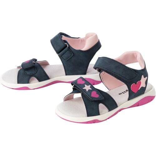 LUPILU Meisjes sandalen (Marineblauw, 25)