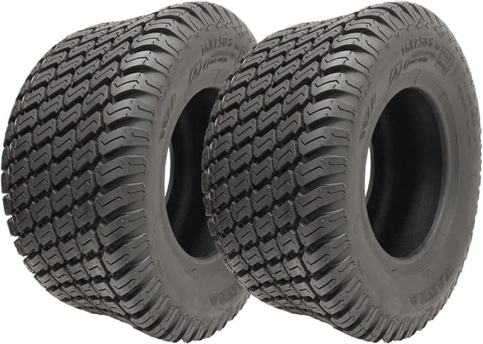 16x7.50-8 Grastires voor Maaiers - Set van 2