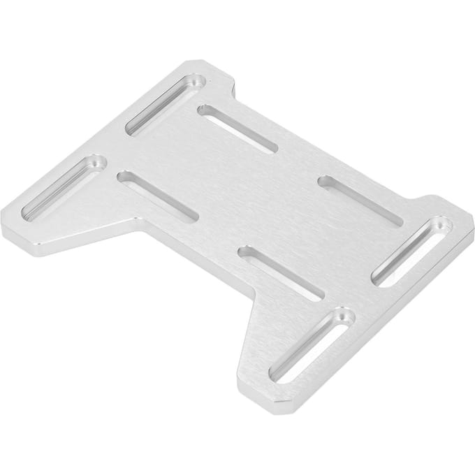 Motor Motorophanging Adapter Beugel Plaat Aluminiumlegering Sterke Structuur voor Doodlebug DB30 Minifiets Go-kart white