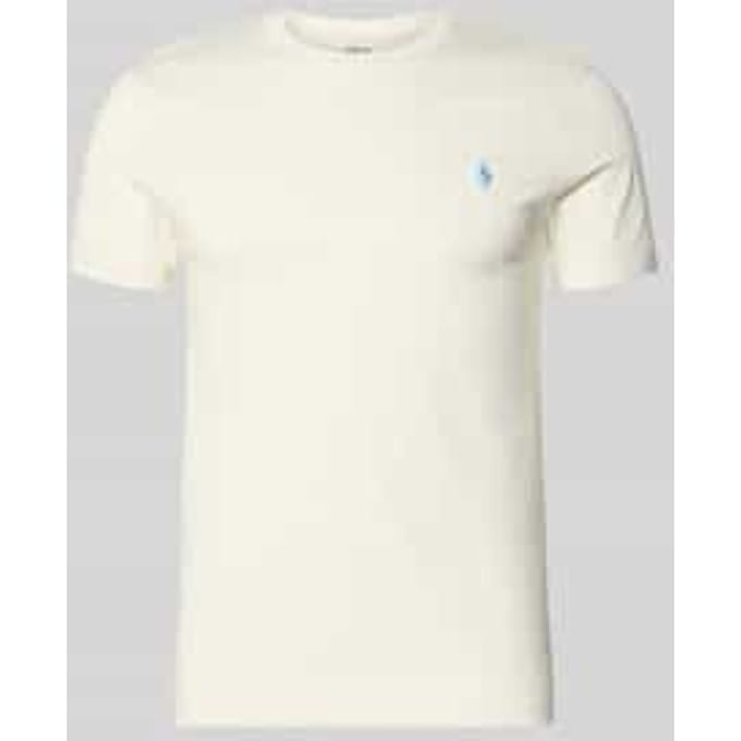 Regular fit T-shirt van puur katoen