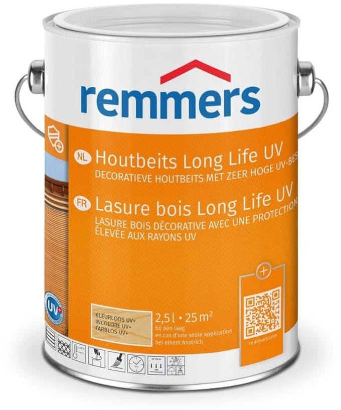 Remmers Houtbeits Long Life UV - Kleurloos - 5 liter