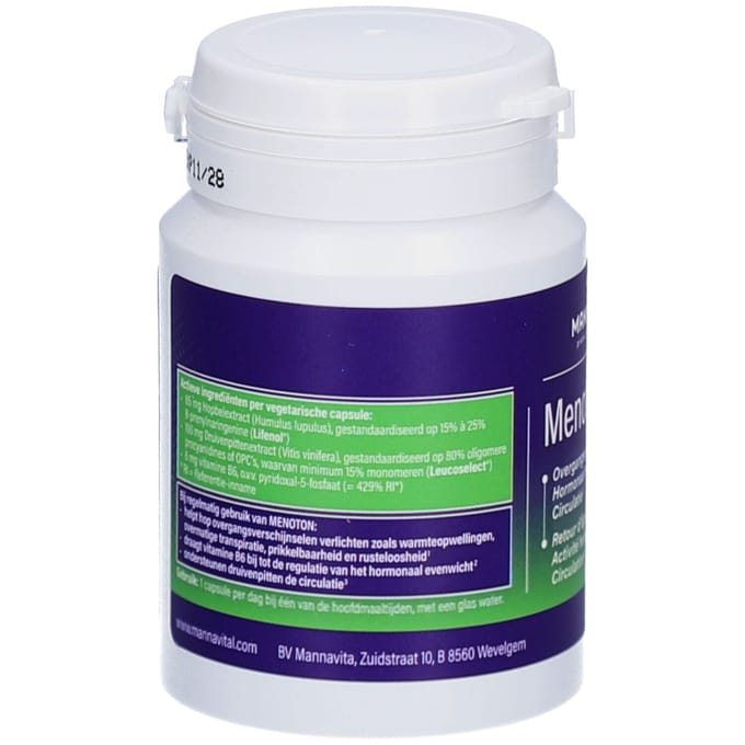 Mannavital Menoton (30 capsules)