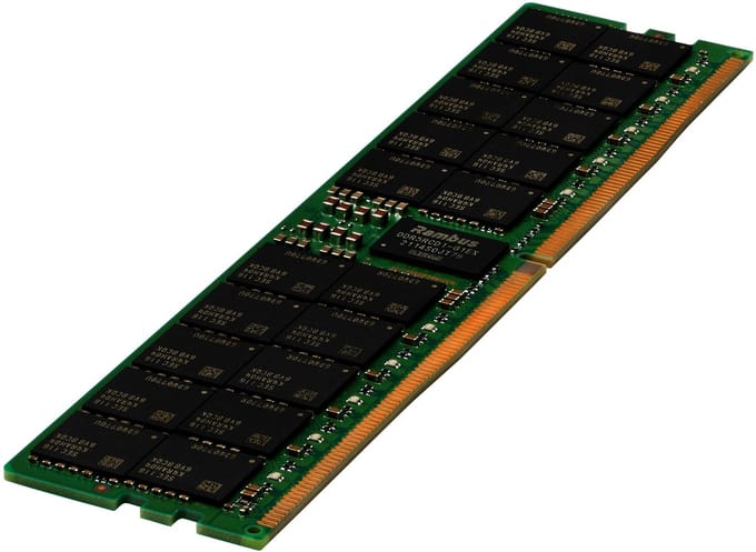 Hewlett Packard Enterprise HPE SmartMemory - DDR5 - module - 32 GB - DIMM 288-pin - 5600 MHz / PC5-44800 - registered