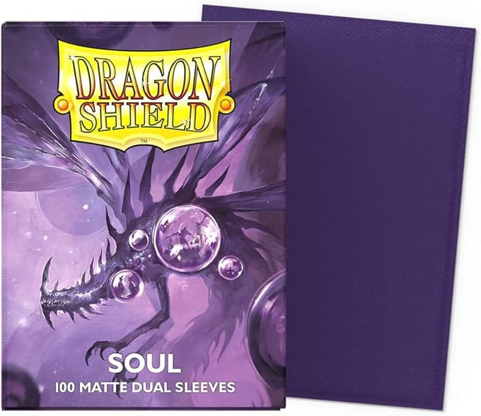 Kaartspellen Arcane Tinmen Dragon Shield 100 Matte Dual Sleeves