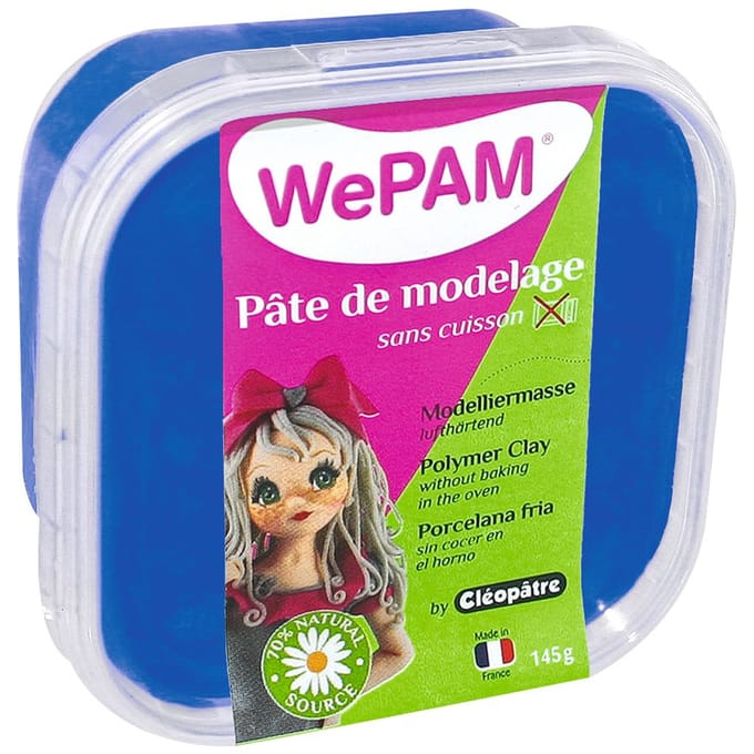 WePAM, luchtverharding Modelleerklei - Koningsblauw