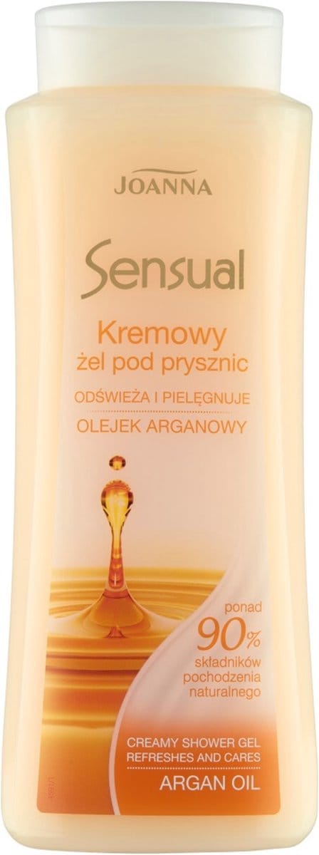 Sensuele romige douchegel Arganolie 500ml
