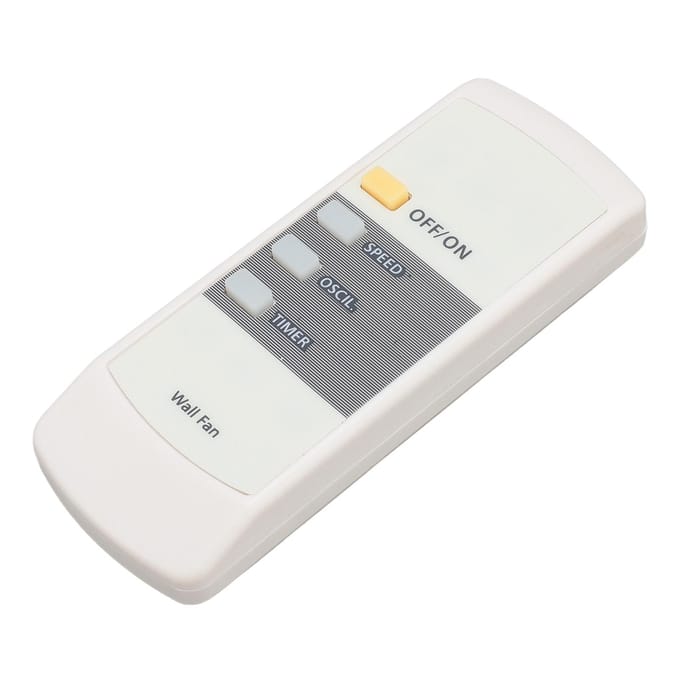 Ventilator Afstandsbediening Vervanging Multifunctioneel Compacte Wandventilator Afstandsbediening voor Thuis white